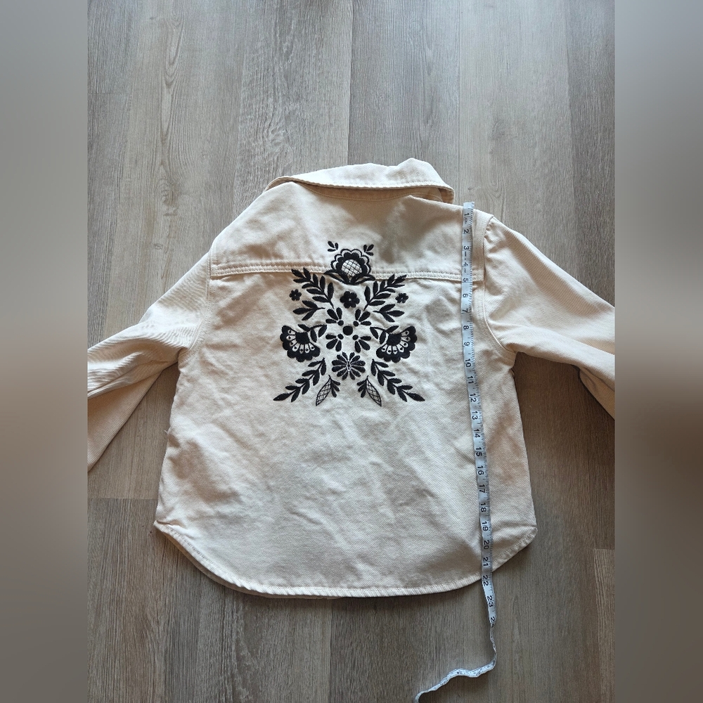 Driftwood Shacket X Nordic Jacket In Creme NWT Size Medium - Picture 8 of 9
